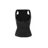 Chaleco de neopreno cruzado para mujer, ajustado, para la cintura, moldeador de cintura, chaleco sauna fitness, faja