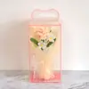 Venta al por mayor de fabricantes de recuerdos para el Festival de Medio Otoño y el Día Nacional, Ramo de Rosas y Lirios en Palo Retorcido, Caja de Regalo de Alta Gama para Familiares y Parientes de Visita