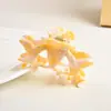 YHJ accesorios para el cabello Nuevo pasador de acetato hueco textura de alta calidad pinza de tiburón para recogido en la parte trasera del cabello tocado