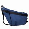 Bolso cruzado de expansión de moda transfronteriza, bolso de pecho de estilo funcional, bolso de cintura estilo locomotora, bolso de hombro de calle simple, duradero y de color sólido.