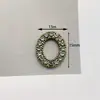 Accesorios de Aleación con Diamantes Grises Letras Inglesas Colgante Galvanizado Joyería Collar Pulsera Materiales Hechos a Mano para DIY