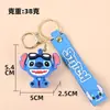 Llavero de goma blanda con mascota de dibujos animados personalizado, muñeco 3D de silicona, colgante para llavero de coche DIY, pequeño regalo