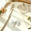 Cinta de Gasa Perlada Clásica Moño de Cinta Adornos DIY Cinta de Tela Cinta de Gasa Moño de Cinta Accesorios para el Cabello Suministros Accesorios