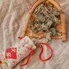 Bolsa de sachet portátil para colgar en el coche con disfraz antiguo Ping An Fu sachet sachet de hoja de artemisa del Festival del Bote del Dragón bolsa de tela bordada al por mayor para ropa Han