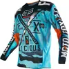 Camisetas de Descenso Más Vendidas Transfronterizas, Ropa de Descenso de Manga Larga Transpirable y Versátil, Ropa para Deportes al Aire Libre y Ciclismo, Ropa para Carreras Todoterreno