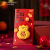 Bolsa Envelope Vermelho de Tecido Ano do Carneiro 2027 Ano Novo Festival da Primavera Criativo de Alta Qualidade Envelope Vermelho para Dinheiro de Ano Novo Infantil Carteira