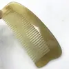 Venta al por mayor de fábrica de peines de cuerno nuevos, peines de bolsa portátiles, peines de cuerno de oveja, 10x4.5 cm, peines de tamaño mediano, peines medios de cuerno de oveja sin mango