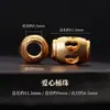 En stock, entrega rápida, accesorios tradicionales de oro arena que no se decoloran, pulseras de estilo chino, colgantes, accesorios hechos a mano para DIY, productos semiacabados
