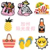 Gama Completa Americana de Pingentes para Sapato Crocs de PVC Acessórios de Sapato Destacáveis DIY Fivelas de Sapato de Sobremesa Festiva Estilo Americano Transfronteiriço