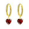 Pendientes Geométricos de Acero de Titanio Más Vendidos Pendientes de Botón con Circonita Incrustada de Acero Inoxidable Diseño de Lujo Ligero Pendientes Largos Exquisitos de Alta Gama para Mujer