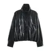 Fabricante mayorista de ropa para mujer transfronterizo 2026 nuevo estilo europeo y americano moda femenina casual holgada versátil chaqueta bomber