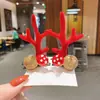 Pasador de Navidad Corea del Sur pasador infantil para niñas bebé clip de ciervo festivo tocado parte trasera de la cabeza accesorios para el pelo de Navidad