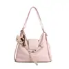 Bolsa feminina grande de capacidade, estilo retrô simples, bolsa pequena da moda multifuncional estilo coreano, bolsa de ombro e transversal feminina
