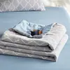 Colcha de Verano Refrigerante Hielo Clase A, Colcha de Seda Fresca de Verano, Colcha de Verano para Aire Acondicionado, Colcha Delgada de Seda de Hielo Lavable a Máquina, Venta al por Mayor de Regalos