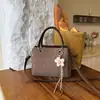 Shuai Mi Jia 2026 Nuevo Bolso de Mano de Moda Estilo Coreano para Mujer de Principios de Otoño, Bolso Cuadrado Pequeño de Gran Capacidad para el Trabajo, Bolso de Hombro y Cruzado