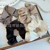Ventas Directas de Fábrica Transfronterizas Sencillos Resortes para el Cabello de Niñas Scrunchies de Satén con Pedrería de Alta Calidad Resortes para el Cabello Cuerdas para el Cabello Resortes para el Cabello