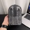Nuevo Sombrero de Sol Desgastado Estilo Coreano, Gorra de Béisbol de Mezclilla Lavada Vintage para Mujer, Gorra de Pico Ancho para Adelgazar la Cara para Hombre
