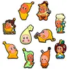 Accesorios Lindos para Zuecos de la Serie de Personajes Estrella de Dibujos Animados, Decoraciones para Zapatos de Goma Suave de PVC, Regalos Estudiantiles DIY