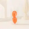 Esponja de maquiagem super macia em formato de ovo, com corte oblíquo em formato de gota d'água, para uso seco e úmido, colorida e sem pó.