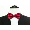 Pajarita para Hombre color vino tinto Novio Padrino Grupo de Hermanos Traje Negro Boda de Alta Gama Traje de Boda Pajarita para Mujer