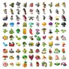1000 folhas Plantas vs. Coleção Zumbis Adesivos de Grafite Desenho Animado Decoração Transfronteiriça Mala Adesivos Infantis Atacado