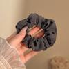 Scrunchie de Renda Francesa para Mulheres, Lenço Quadrado Oversized Estilo Coreano Prendedor de Cabelo, Acessório de Cabelo Durável de Alta Qualidade