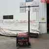 Caminhão de Iluminação com Levantamento Automático Gerador a Gasolina para Construção Noturna ao Ar Livre Farol Móvel HMF965