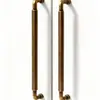 Maçaneta Moderna Minimalista Preta para Porta de Armário Americano Levemente Luxuosa Dourada Nórdico Levemente Luxuosa Maçaneta de Porta de Armário Dourada Guarda-roupa Dourado