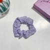 Diadema morada pervinca para cabello de intestino grueso Celebridad de Internet de Corea del Sur Diadema elegante Accesorios para el cabello retro francés Nuevo estilo 2022 Anillo de salchicha gruesa