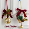 Decorações de Natal Ano Novo Sino de Natal Guirlanda Enfeites Decorações de Árvore de Natal Atmosfera Cena de Natal Enfeites