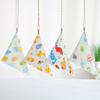Comércio Exterior Crisântemo do Sol Produtos para Bebê Toalha Triângulo Dupla Face Toalha de Baba Bebê Overlock de Quatro Fios Fabricante de Babador de Bebê