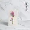 Tarjeta de felicitación de flor seca flor verdadera tarjeta Tanabata Día de San Valentín Día del Maestro Día de la Mujer Festival tarjeta pequeña de flor seca venta al por mayor