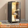 Villa para Gatos Jaula para Gatos Casa de Madera de Lujo para Gatos Puerta de Cristal Casa para Gatos Baño para Gatos Gabinete Integrado para Gatos Espacio de Aireación que Ahorra Espacio Cama para Gatos