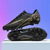 Zapatos de Fútbol para Hombre, Mujer, Adolescentes y Estudiantes, Talla Grande, Transfronterizos, de C Ronaldo 14/15, con Tacos Multidireccionales y Largos para Competición y Entrenamiento