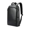 Mochila para Hombre Transfronteriza Mochila Ultrafina de Cuero Mochila Multifuncional de Piel de Vaca de Capa Superior Bolsa para Computadora Marca Bo