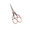 Tijeras de Punto de Cruz, Tijeras Especiales para Cortar Papel, Cabeza de Hilo de Bordar de Aleación Retro, Tijeras Domésticas para Manicura y Artesanía de Pestañas