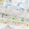 Cinta Patchwork de Piel de Vaca Blanco Crepúsculo Temporadas Soñadoras Material Versátil Sencillo para Diario Decoración de Regalo DIY Disponible para Envío