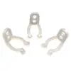Venda Direta de Fábrica Longran Fivela Neon Redonda Furo Interno 8mm Fivela Fixa para Barra de Luz Código de Prensagem Plástico