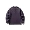 Camiseta Esportiva IZEXX de Manga Longa para Homens e Mulheres, com Absorção de Umidade e Secagem Rápida, Outono, Antibacteriana, Linha Hasselblad, Meio Zíper