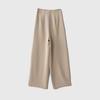 Pantalones de Acetato de Pierna Ancha para Mujer, Pantalones Largos Fluidos con Doble Pinza, Pantalones Rectos de Cintura Alta Adelgazantes, Pantalones de Pierna Ancha, Nuevo Estilo de Primavera