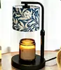 Nueva lámpara de mesa de aromaterapia negra sin llama transfronteriza, lámpara regulable para derretir cera de aceite esencial, lámpara de mesa para ambiente de dormitorio