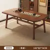 Juego de Mesa y Sillas de Balcón Modelo Nuevo 2026 Mesa de Té de Gama Alta para Apartamento Pequeño para Sala de Estar Uso Doméstico Mesa de Preparación de Té Estilo Chino Nuevo