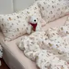 Xiangling Premium Fresco e Estilo Simples Algodão Puro Camada Dupla Gaze Quarto de Dormitório Capa de Edredom Dupla Peça Única Capa de Edredom