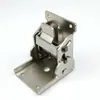 Conector de Esquina para Mesa de Comedor Bisagra Plegable de 0 Grados, Bisagra Plegable Fija de Ángulo Recto de 90 Grados Invisible de Presionar para Desbloquear