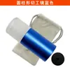 Instrumento de Observación Magnificador de Espejo de Corte Cónico Metálico para Inspección de Joyería e Identificación de Diamantes, Herramienta Profesional de Aumento 10X