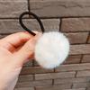Bucle de pelo de felpa, bucle de intestino grueso, hada, otoño e invierno, novedad, dulce cuerda para la cabeza, tocado femenino simple que combina con todo, cuerda para el cabello