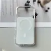 Adecuado para funda de teléfono móvil Apple 17Pro, funda magnética colorida Magsafe, funda dura acrílica anti-caídas para iPhone16