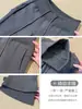 Pantalones de chándal acampanados de estilo americano en color gris oscuro para mujer, de cintura alta, adelgazantes, aptos para petite, con corte ajustado y textura fluida, con diseño microacampanado