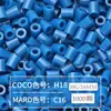 Paquete de Recarga de 264 Colores 1000 Piezas 2.6 mm Fusion Beads Tablero de Pines Set de Rompecabezas Beads para Planchar Serie Completa de 264 Colores