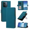 Capa Flip de Couro com Slot para Cartão Fantasia Redmi 15C Aplicável Transfronteiriça, Cor Sólida Japonesa e Coreana, Sucção Magnética Lateral POCO C85